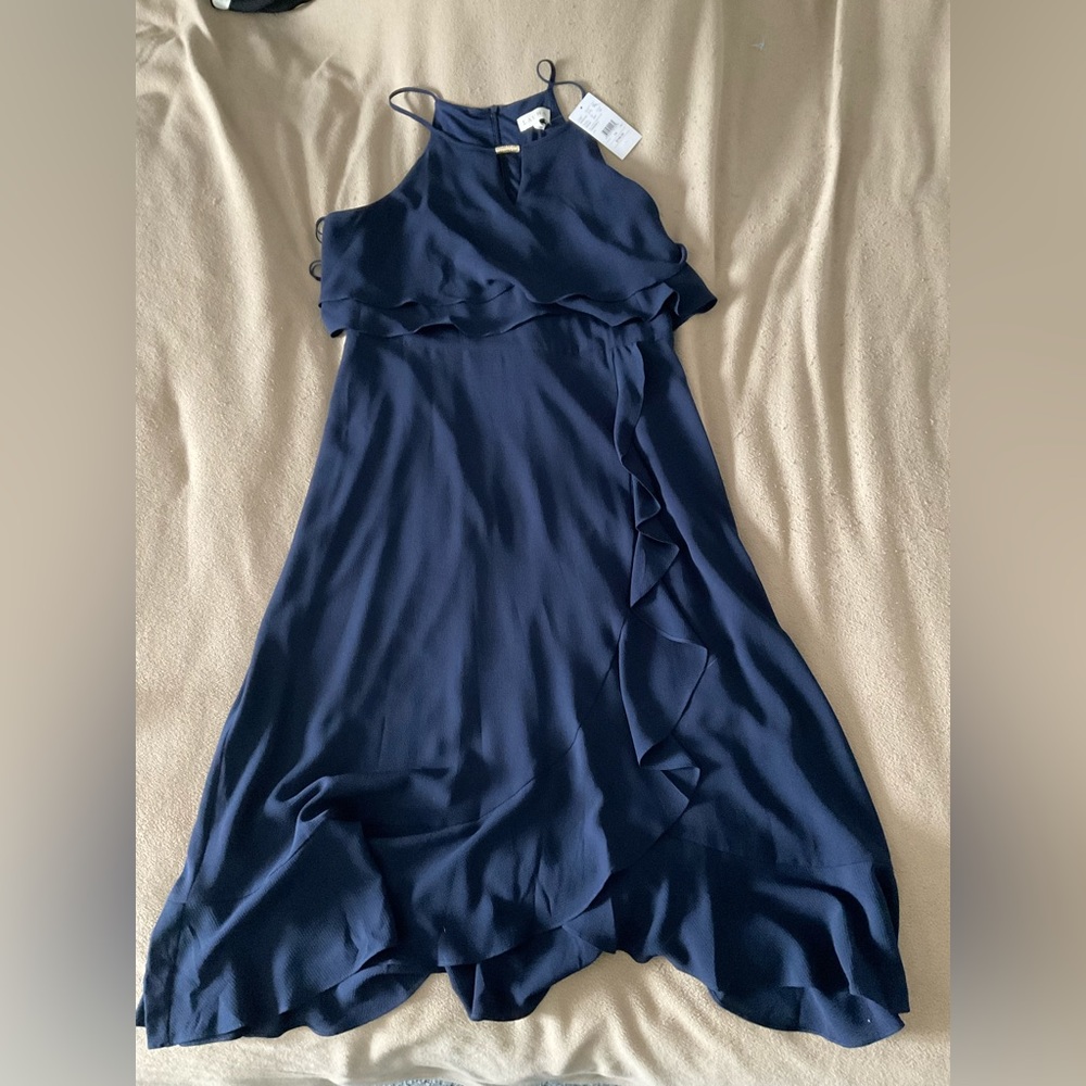 NWT Navy Laura Dress